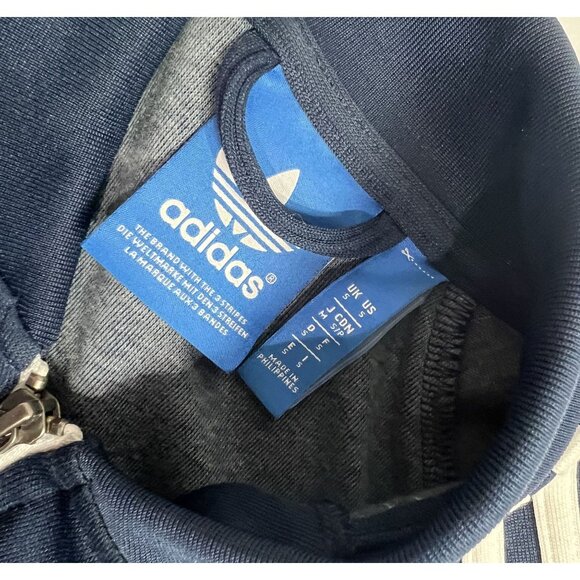 Adidas Track Jacket in Navy Blue - Picture 2 of 3